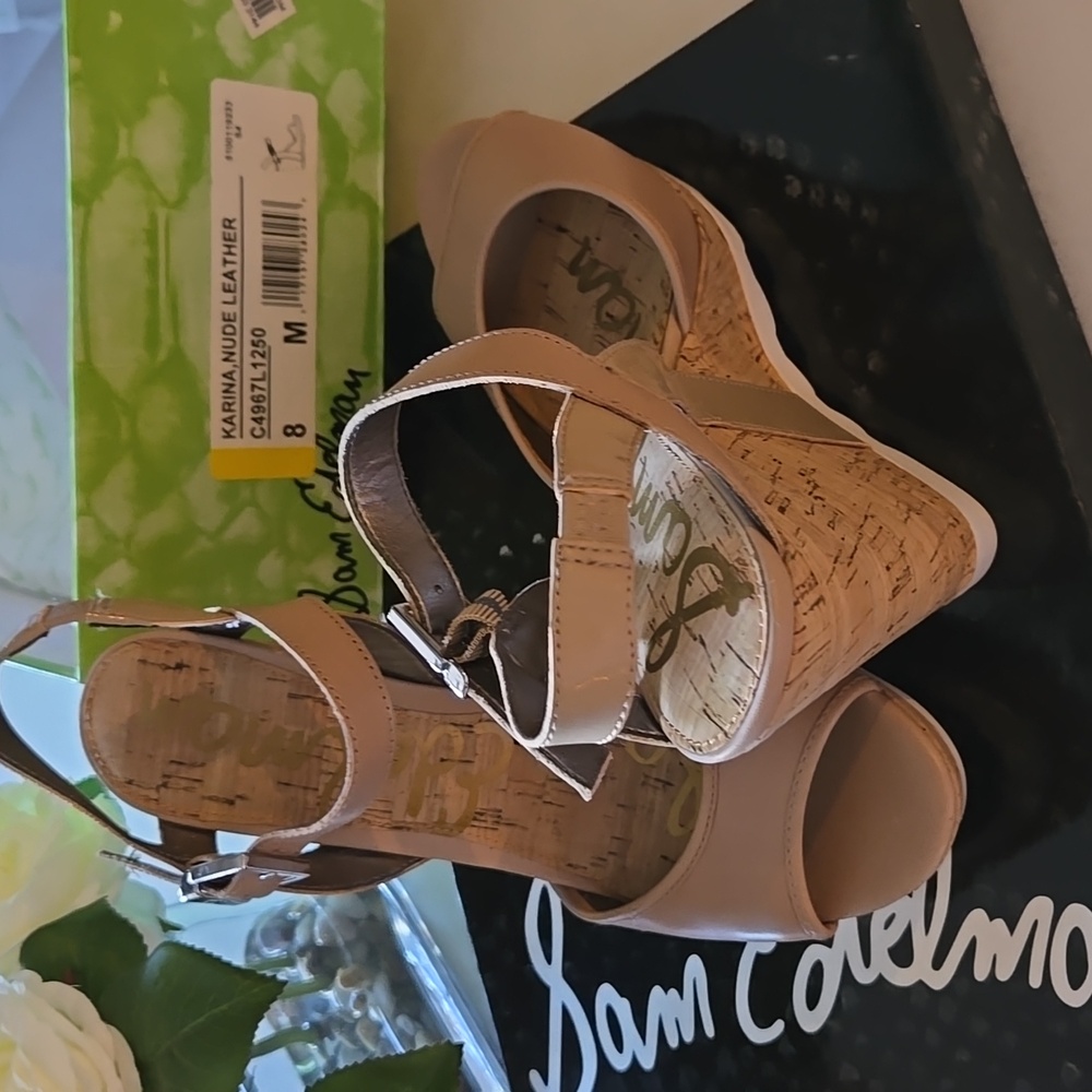 Sam Edelman strap Wedge - Picture 7 of 8